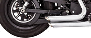 Vance & Hines Shortshots Staggered Exhaust Kit With PCX Technology In Chrome For 2014-2022 HD Sportster Models