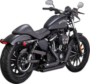 Vance & Hines Shortshots Staggered Exhaust Kit With PCX Technology In Black For 2014-2022 HD Sportster Models