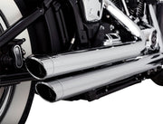 Vance & Hines Big Shots Staggered Exhaust Kit With PCX Technology In Chrome For 2018-2024 Softail Models