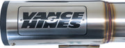 Vance & Hines Hi-Output 2 Into 1 Exhaust Kit With PCX Technology In Brushed Stainless Steel For Harley-Davidson 2017-2024 Touring Models