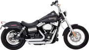 Vance & Hines Shortshots Staggered Exhaust Kit With PCX Technology In Chrome For Harley-Davidson 2012-2017 Dyna Models