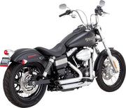 Vance & Hines Shortshots Staggered Exhaust Kit With PCX Technology In Chrome For Harley-Davidson 2012-2017 Dyna Models