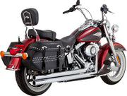 Vance & Hines Big Shots Long Exhaust Kit With PCX Technology In Chrome For Harley-Davidson 2012-2017 Softail Models