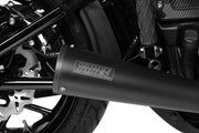 Vance & Hines Stainless 2 Into 1 Upsweep Exhaust Kit With PCX Technology In Black For Harley-Davidson 2018-2024 Softail Models