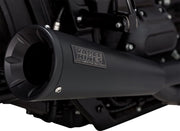 Vance & Hines Stainless 2 Into 1 Upsweep Exhaust Kit With PCX Technology In Black For Harley-Davidson 2018-2024 Softail Models