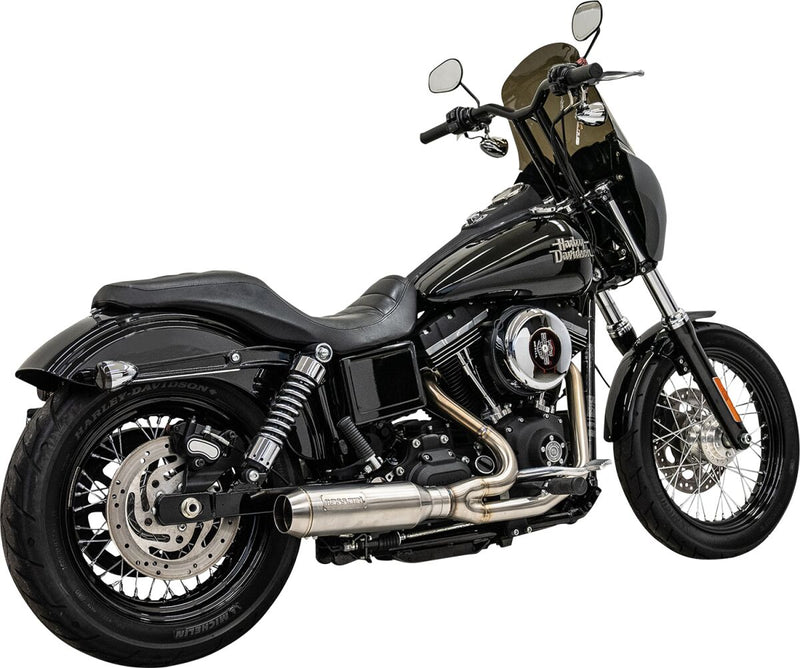 Bassani Xhaust 2-into-1 Ripper Super Bike Exhaust System - Stainless Steel, Each for Harley-Davidson Dyna 2006-2017