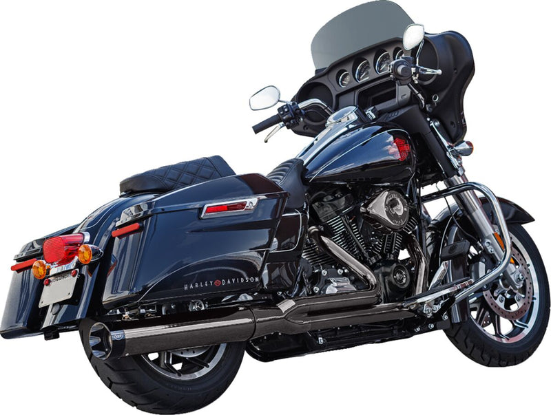 S&S Cycle 2-into-1 Sidewinder® Exhaust System for 2017-2025 Harley-Davidson Lava Chrome Race Each