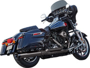 S&S Cycle 2-into-1 Sidewinder® Exhaust System for 2017-2025 Harley-Davidson Lava Chrome Race #550-1087