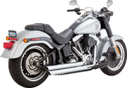 Vance & Hines Big Shots Staggered Exhaust System for 1986-2011 Harley-Davidson Chrome #17959