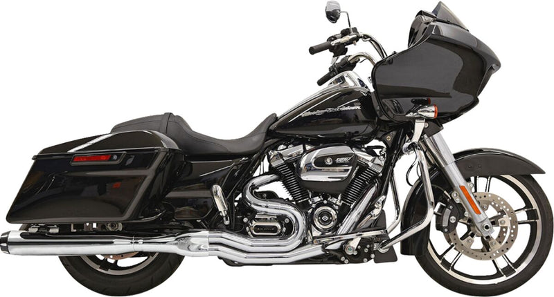 Bassani Xhaust 2-into-1 Exhaust System for 2017-2025 Harley-Davidson Chrome 49 State