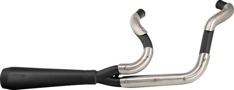 Trask Black 2-into-1 Assault Exhaust System for 2004-2022 Harley-Davidson Sportster