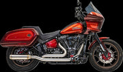 Bassani Xhaust True Dual Performance Exhaust System with 4" Muffler for 2018-2024 Harley-Davidson Stainless Steel Each