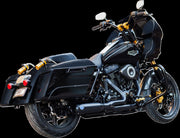 S&S Cycle 2-into-1 Qualifier Exhaust System for 2017-2025 Harley-Davidson Guardian Black Race Stainless Steel #550-1109