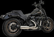 Bassani Xhaust 2-into-1 Exhaust System with Superbike Muffler for 2018-2025 Harley-Davidson Brushed 49 State Stainless Steel Each