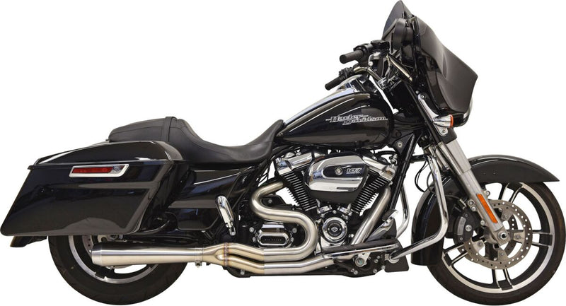 Bassani Xhaust 2-into-1 Road Rage III Exhaust System for 2017-2025 Harley-Davidson 49 State Stainless Steel