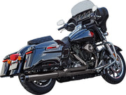 S&S Cycle 2-into-1 Sidewinder® Exhaust System for 2017-2024 Harley-Davidson Lava Chrome 50 State Each