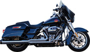 S&S Cycle 2-into-1 Sidewinder Exhaust System for 2017-2025 Harley-Davidson Chrome Silver 50 State Each