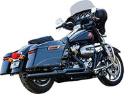 S&S Cycle 2-into-1 Sidewinder Exhaust System for 2017-2025 Harley-Davidson Guardian Black 50 State #550-0759