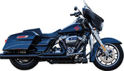 S&S Cycle 2-into-1 Sidewinder Exhaust System for 2017-2025 Harley-Davidson Guardian Black 50 State #550-0759