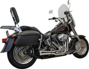 Bassani Xhaust 2-into-1 Ripper Exhaust System for 1986-2017 Harley-Davidson Chrome Short
