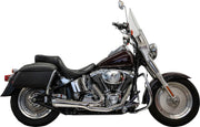 Bassani Xhaust 2-into-1 Ripper Exhaust System for 1986-2017 Harley-Davidson Chrome Short Each