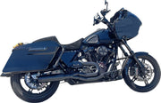 Bassani Xhaust 2-into-1 Mid-Length Super Bike Exhaust System for 2017-2025 Harley-Davidson
