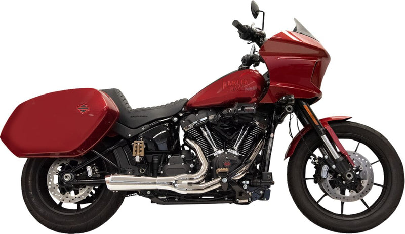 Bassani Xhaust 2-into-1 Ripper Exhaust System for 2021-2025 Harley-Davidson Chrome Short