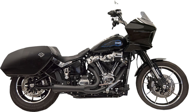Bassani Xhaust 2-into-1 Ripper Exhaust System for 2021-2025 Harley-Davidson Black Short