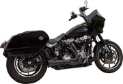 Bassani Xhaust 2-into-1 Ripper Exhaust System for 2021-2025 Harley-Davidson Black Short Each