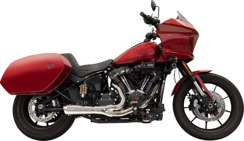 Bassani Xhaust 2-into-1 The Ripper Exhaust System for 2021-2025 Harley-Davidson Chrome Short 49 State