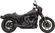 Bassani Xhaust 2-into-1 The Ripper Exhaust System for 2018-2025 Harley-Davidson Black Short