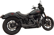 Bassani Xhaust 2-into-1 The Ripper Exhaust System for 2018-2025 Harley-Davidson Black Short Each