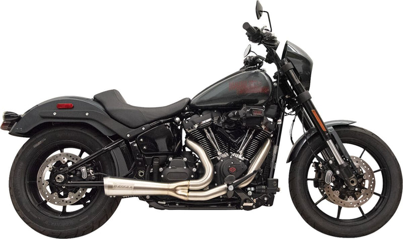 Bassani Xhaust 2-into-1 The Ripper Exhaust System for 2018-2025 Harley-Davidson Stainless Short 49 State