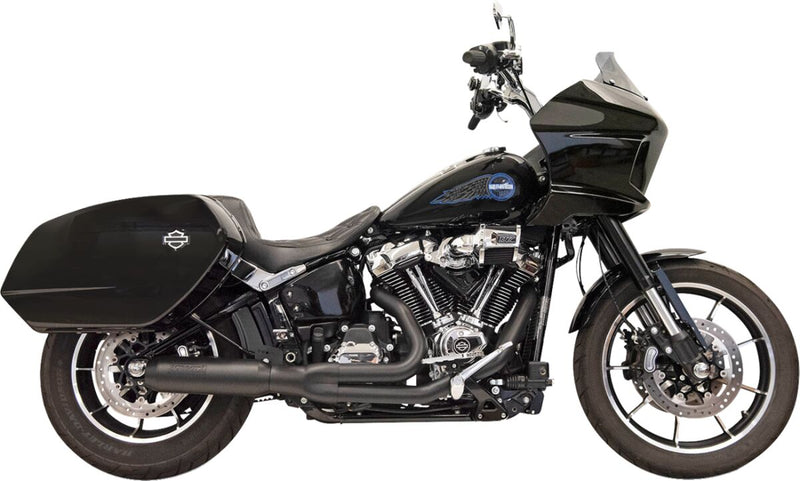 Bassani Xhaust 2-into-1 Road Rage Exhaust System with Superbike Muffler for 2021-2025 Harley-Davidson