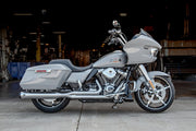 S&S Cycle 2-into-1 GNX Exhaust System for 2017-2025 Harley-Davidson Chrome Silver 49 State