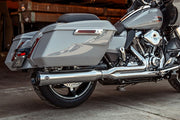 S&S Cycle 2-into-1 GNX Exhaust System for 2017-2025 Harley-Davidson Chrome Silver 49 State Each