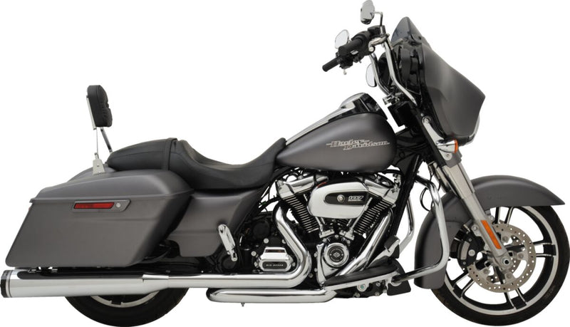 Khrome Werks 2-into-1-into-2 Dominator-SR Exhaust System for 2017-2026 Harley-Davidson Chrome