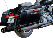 S&S Cycle Black Performance Mufflers w/Black Thruster End Cap for 2015-2017 Harley-Davidson Trike and 1995-2016 Harley-Davidson Touring Models #550-0621