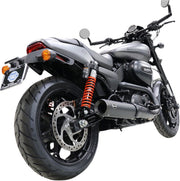 S&S Cycle Black Ceramic Grand National 4" Slip-On Muffler for 2017-2020 Harley-Davidson Street Rod XG and 2015-2020 Harley-Davidson Street XG Motorcycles #550-0703