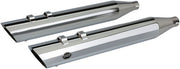 S&S Cycle Chrome 4 in. Touring Slip-On Mufflers for 2015-2025 Harley-Davidson Trike and 2009-2016 Harley-Davidson Touring Models