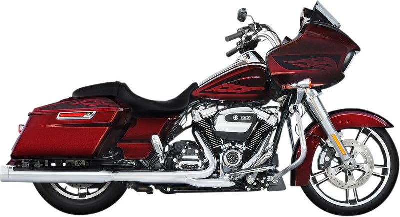 Muffler Slip-On 4" Duals for Touring Touring Chrome #800-0106C-ECB