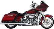 Muffler Slip-On 4" Duals for Touring Touring Chrome