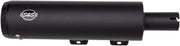 S&S Cycle Grand National EC Approved Slip-On Mufflers In Black With Black End Caps For Harley-Davidson 2018-2024 Softail Fat Bob Models #550-0827