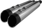Khrome Werks Chrome 4.5 in. Edge HP-Plus Slip-On Muffler for 1996-2016 Harley-Davidson Touring Motorcycles