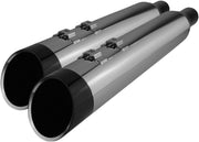 Khrome Werks Chrome 4.5 in. Edge HP-Plus Slip-On Muffler for 2017-2025 Harley-Davidson Touring Motorcycles