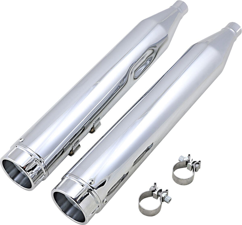Vance & Hines 450 Torquer Slip-Ons NON-PCX in Chrome For 1995-2016 Touring Models #16673