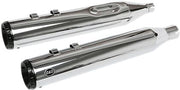 S&S Cycle Chrome GNX Slip On Muffler for 2017-2026 Harley-Davidson Touring Models #550-0991