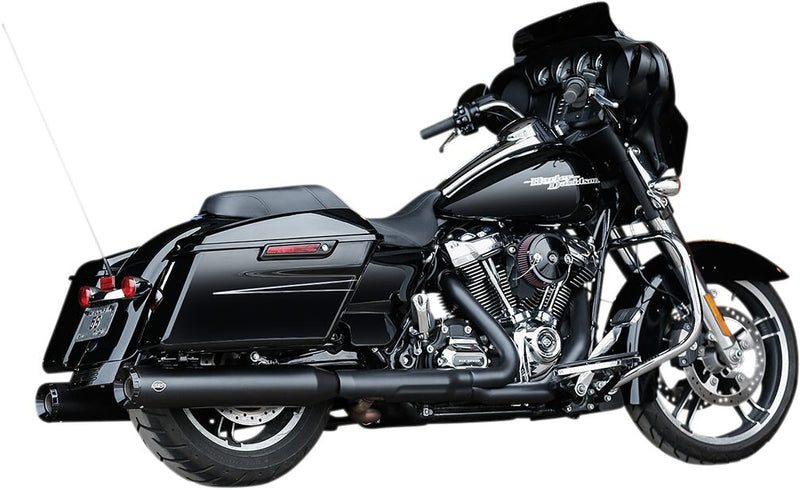 S&S Cycle Black GNX Slip On Muffler for 2017-2026 Harley-Davidson Touring Models