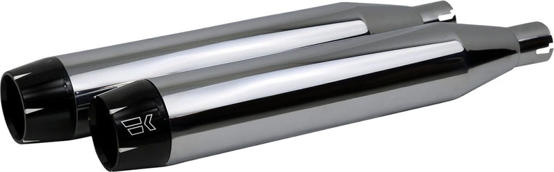 Khrome Werks 3-1/2" Slip-on Mufflers - Pair for Harley-Davidson Softail 2018-2024