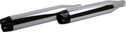 Khrome Werks Chrome 3.5 in. Slip On Mufflers for 2018-2024 Harley-Davidson Softail Motorcycles
